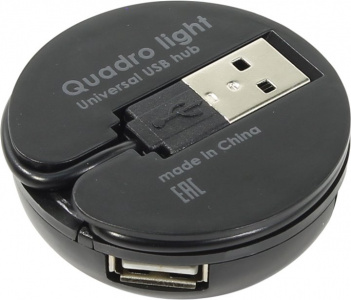   USB- Defender Quadro Light, black - 