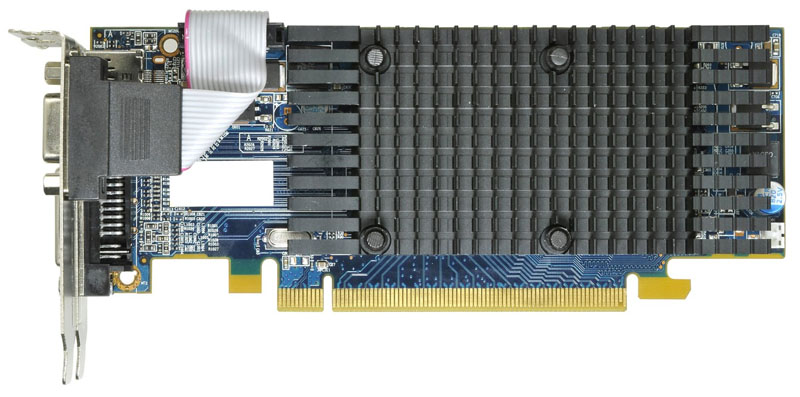 ���������� HIS Radeon HD 5450 512Mb - 512 ��, GDDR3, PCI-E 2.1, 64 bit, VGA / DVI / HDMI