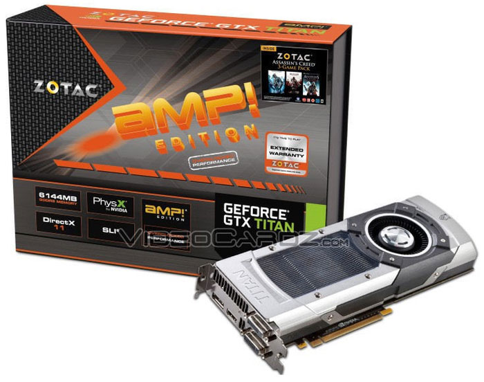 ZOTAC GeForce GTX Titan AMP! Edition
