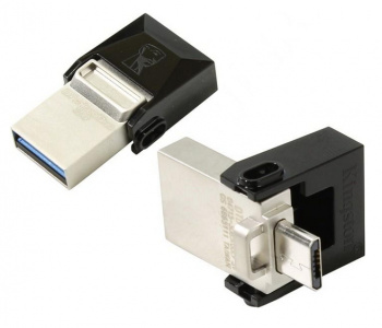    Kingston DTDUO OTG 16Gb (USB 3.0 / microUSB), Black - 