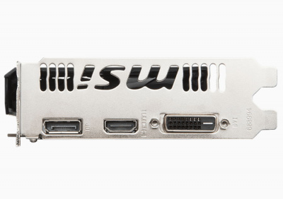  MSI GeForce GTX 1050 Ti AERO ITX OCV1 (4Gb GDDR5, DVI-D + HDMI + DP)