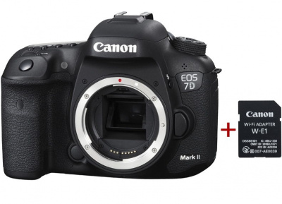     Canon EOS 7D Mark II Body + Wi-Fi  Canon W-E1 - 