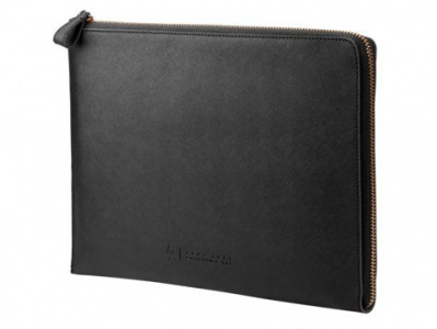  HP 13.3 Prm Lth Blk Zip Sleeve ( )