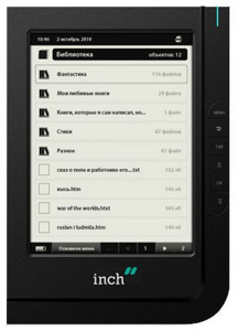   Inch Reader S6t 6" Black