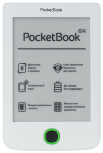   PocketBook 614 Limited Edition 256Mb/4Gb, white