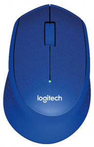   Logitech M330 Silent Plus, Blue USB - 