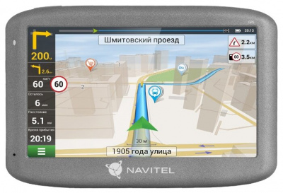  GPS- Navitel E505 Magnetic 5" 480x272 8Gb microSDHC, black - 