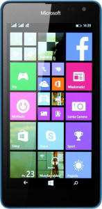    Microsoft Lumia 535 Dual Sim, Blue - 