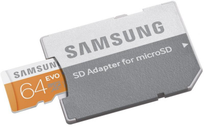     Samsung EVO microSDXC 64Gb UHS-I + SD- - 