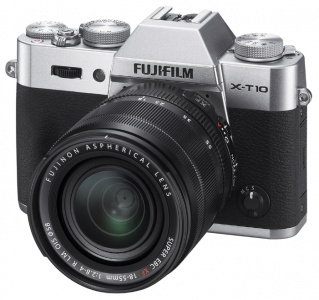    Fujifilm FinePix X-T10 kit 16-50, Silver - 