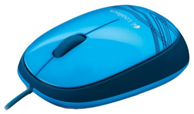   Logitech Mouse M105, Blue - 