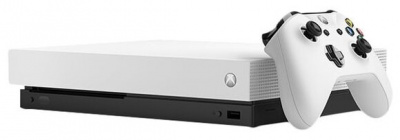   Microsoft Xbox One X, White +  Red Dead Redemption 2