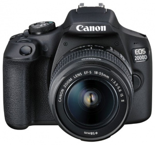     Canon EOS 2000D KIT (18-55mm IS II) Black + box - 