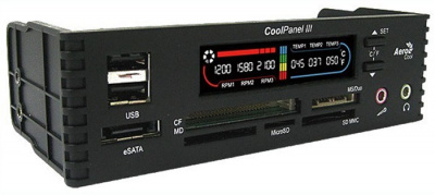   AeroCool Cool Panel 3-BK