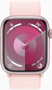 - Apple Watch Series 9 A2980, 45 MR9J3ZP/A pink