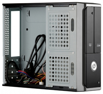    ExeGate MI-205 w/o PSU, Black/silver