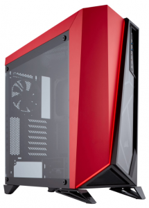    Corsair Carbide Series SPEC-OMEGA Tempered Glass Black/red w/o PSU