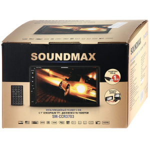   Soundmax SM-CCR3703, Black - 