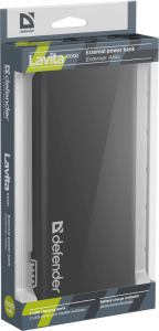   Defender Lavita 10000 2USB, 10000 mAh, 2A+1A