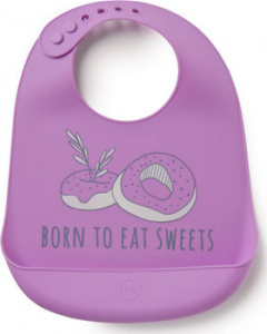    Happy Baby Bib Pocket purple - 