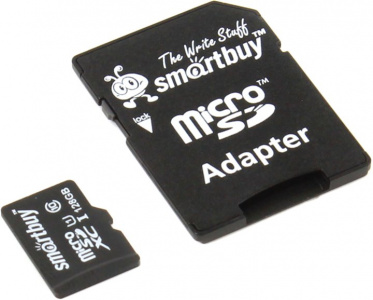     SmartBuy microSDXC 128GB Class 10 + SD adapter - 