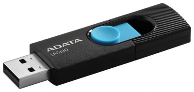    A-DATA 16GB UV220, black/blue - 