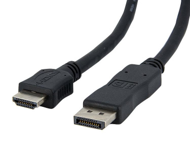 - Gembird Cablexpert CC-DP-HDMI-1M, Black