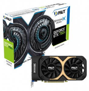  Palit GeForce GTX 750 Ti 1202Mhz 2048Mb