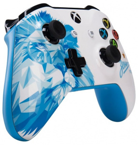    Microsoft Xbox One Microsoft   , white-blue - 