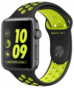 - Apple Watch Nike+ 42mm Space Grey Al /Volt