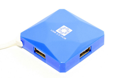   USB- 5bites 4  USB2.0 (HB24-202BL) Blue - 