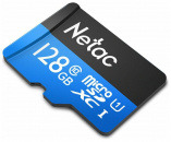 Карта памяти Netac P500 Standard 128ГБ microSDXC U1 up to 80MB/s NT02P500STN-128G-S Карта памяти Netac P500 Standard 128ГБ microSDXC U1 up to 80MB/s NT02P500STN-128G-S