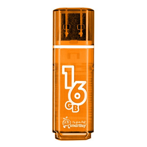    SmartBuy Glossy 16GB (RTL), Orange - 