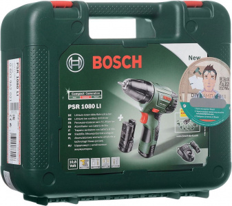 -  Bosch PSR 1080 LI 1.5Ah x2 Case [0.603.9a2.021]