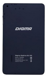  Digma Optima 8.0 3G, Dark Blue