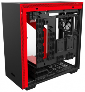    NZXT H700 Black/red w/o PSU