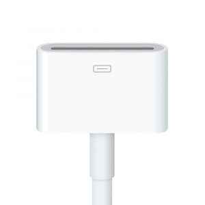 - Apple Lightning to 30-pin Adapter (MD824ZM/A), White