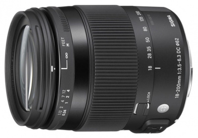    Sigma AF 18-200mm f/3.5-6.3 DC MACRO OS HSM  Canon - 