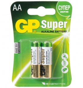   GP Super Alkaline 15A LR6 (2 x AA)
