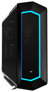    AeroCool P7-C1 Tempered Glass Black w/o PSU