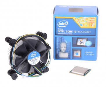  Intel Core i5-4670 Haswell (3400MHz, LGA1150, L3 6144Kb), BOX