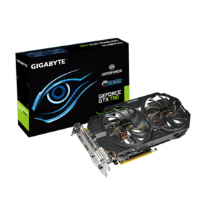  Gigabyte GeForce GTX760 2Gb 256bit (GV-N760WF2OC-2GD)
