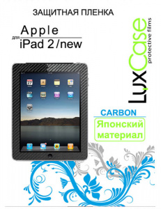  LuxCase Carbon Front for Apple iPad 2-New Black