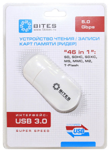    5bites RE3-103WH USB3.0 White - 