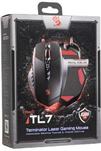   A4-Tech Bloody TL7 Terminator USB, Silver Black - 