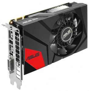  ASUS GeForce GTX 950 Mini (2Gb GDDR5, DVI-I + HDMI + DP) GTX950-M-2GD5