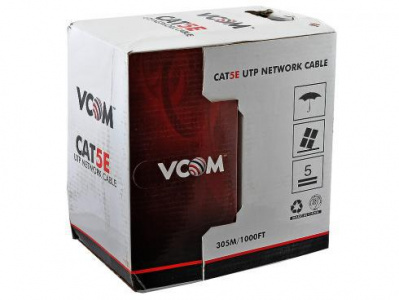 - VCOM VNC2100-CU, UTP 4  5E, 305 , 