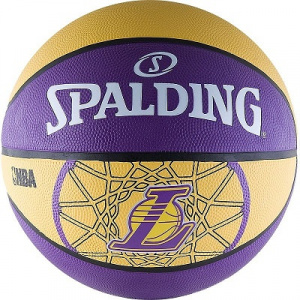     Spalding Los Angeles Lakers, purple-yellow - 