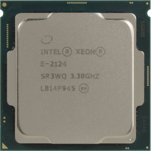  Intel Xeon E-2124 Coffee Lake (3300MHz, LGA1151, L3 8192Kb), OEM