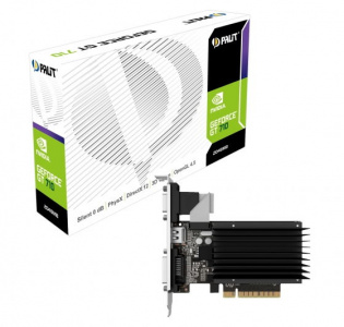  Palit GeForce GT 710 (1Gb GDDR3, VGA + DVI-D + HDMI)